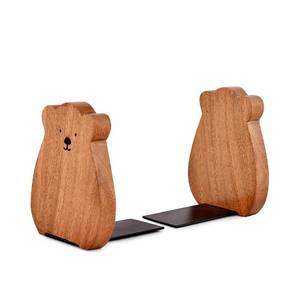 lot 8411 image: NIRMAN Decorative Bookends Ends to Hold Books Large Heavy Duty Bookends for Shelves Decorative Book End for Heavy Books (4 x 4 x 5) (Set of 2)