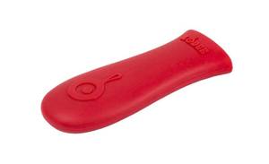lot 8433 image: Lodge Silicone Hot Handle Holder - Dishwasher Safe Hot Handle Holder Designed for Lodge Cast Iron Skillets 9 Inches wKeyhole Handle - Reusable Heat Protection Up to 500° - Red