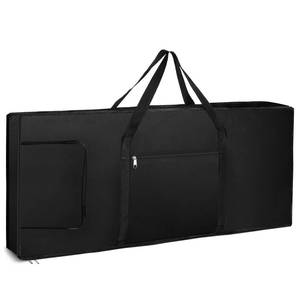 lot 15470 image: Tosnail 61-Note Keyboard Gig Bag, Soft Piano Case Padded with 6mm Cotton, Piano Case with Handles and Large Pocket - 39 x 16 x 6