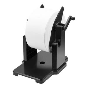 lot 15545 image: MUNBYN External Rolls Label Holder, 2 in 1 Fan-Fold Stack Paper Holder for Desktop Thermal Label Printer