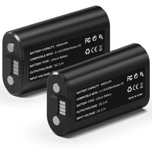 lot 16365 image: Wzygdzsw 2�6660mWh Rechargeable Battery Pack for Xbox Series XS & OneOne SOne XElite Controllers, OverchargeShort-Circuit Protection  Play & Charge, FCCCE Certified (Includes 2 Battery Only)