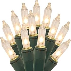 lot 6270 image: Happy Holiday 100 Mini Lights String Set