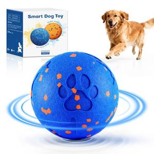 lot 4021 image: Smart Interactive Dog Toy, Automatic Moving Rotating, Bouncing Chew Toys, E-TPU Material, IPX7 Waterproof Active Rolling Ball Dog Toys for Medium Large Dog, Keeps them Busy and Entertained (Blue)
