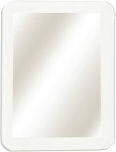 lot 4048 image: MIHAGUTY Magnetic Locker Mirror,5 x 7 Small Mirrors School Locker, Bathroom, Household Refrigerator, Locker Accessory, Office Cabinets, and Home (White)