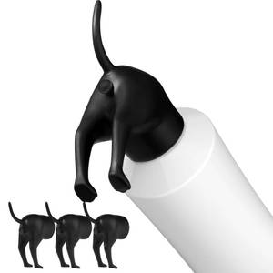 lot 4117 image: 3-Pack Pooping Dog Butt Toothpaste Topper, Funny Toothpaste Dispenser, Creative Toothpaste Topper, Pooping Toothpaste Cap, Toothpaste Squeezer, Toothpaste Dispenser