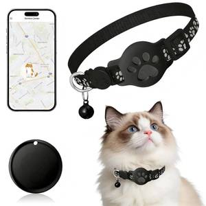 lot 4139 image: Pet Tracker,GPS Collar for Cats (Android Only) Smart tag,Waterproof Compatible with Google Find My,No Monthly Fee,Advanced Tracking Solution Smart Collar for Pet Safety Ideal Small Large Cats