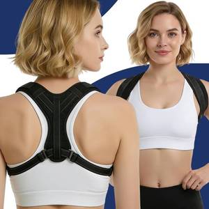 lot 4145 image: Posture Corrector for Men and Women, UltraSupport Comfortable Upper and Back Brace, Pain Relief from Bad Posture for Slumping Shoulders, Hunching, Shoulder Pain Neck. Adjustable Back Straightener.