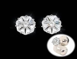 lot 4478 image: Elegant Earclip Decorative Accessories Compatible with Shokz OpenDots One Eartips �� Unique Sparkling Zirconia Clip-On Hoops That Make Your Earbuds Stand Out (Pair)