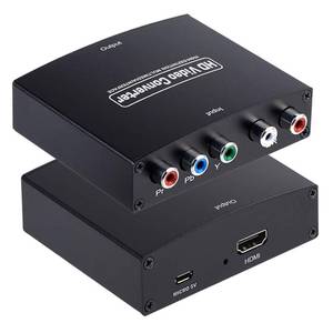 lot 4498 image: YPbPr to HDMI Converter, Component to HDMI, RGB to HDMI Converter Supports Video Audio Converter Adapter HDMI V1.4 for DVD PSP Xbox 360 PS2 Nintendo to HDTV Monitor and Projector