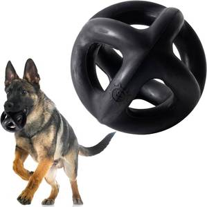 lot 4499 image: Monster K9 Indestructible Dog Ball �� Lifetime Replacemnet - Durable Dog Toy for Aggressive Chewers - Safe, Non-Toxic Natural Rubber - Chew, Tug & Fetch - Tough, Heavy Duty - 5.5�� (2X Tennis Ball Size)