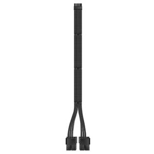 lot 4500 image: EZDIY-FAB RTX 3000 Series 12 Pin to Dual 8 Pin PCIe Sleeved Extension Cable 300 MM- Connector for NVIDIA Ampere GEFORCE RTX 3060ti 3070 3080 FE Funder Edition- Black