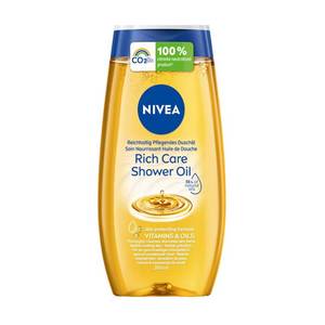 lot 6012 image: NIVEA Rich Care Intensive Nourishing Shower Oil 200 ml