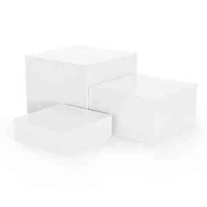 lot 6372 image: NEETBU Metal Display Stands for Buffet Table - Black & White Cake Risers, Cupcake Stand for Wedding, Party, Catering Supplies, Elegant Food Risers for Display
