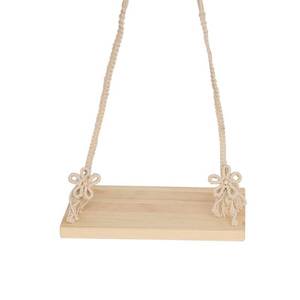 lot 6471 image: Newborn Photography Props Swing Prop, Wooden Hanging Swing Seat for Baby Memorable Photo Shooting Newborn Photography Accessory