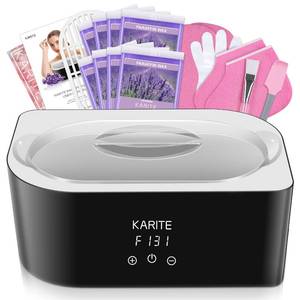 lot 7366 image: Paraffin Wax Machine for Hand and Feet - Karite Paraffin Wax Bath 4000ml Paraffin Wax Warmer Moisturizing Kit Auto-time and Keep Warm Paraffin Hand Wax Machine