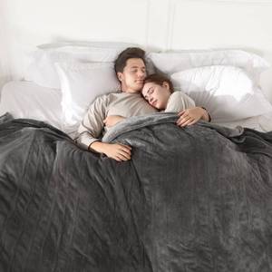 lot 7380 image: COZYTY Heated Blanket Queen Size, Soft Cozy Upgraded Flannel Electric Blanket Dual Control with 5 Heating Levels & 10 Hours Auto Off, Fast Heating & ETL & FCC Certification, 84 x 90, Silver Gray