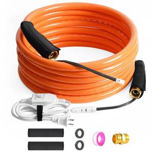 lot 7382 image: Heated Water Hose for RV with GFCI Protection,Lead-free Heated Drinking Water Hose Anti-freeze Heated RV Small Hose for Home, Garden, Trailer, Lead-free, RV Accessories (15 FT update)