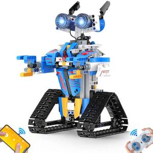 lot 7450 image: Henoda Robot Toys for 8-16 Year Old Boys Girls Kids with APP or Remote Control Science Programmable Building Block Kit, STEM Projects Educational Birthday Gifts