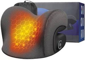 lot 7452 image: Wireless Heated Neck Stretcher for Pain Relief, Portable Cordless Neck Shoulder Cervical Traction Device with Graphene Heating Pad No Smell Magnetic Therapy Case Relaxer for TMJ Migraine Spine Alignme