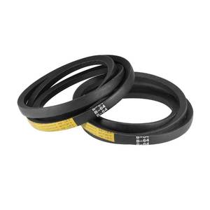 lot 8020 image: uxcell B64 V-Belts 64 Pitch Length, B-Section Rubber Drive Belt 2pcs