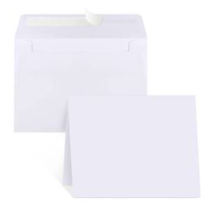 lot 4199 image: Blank Cards and Envelopes 4x6, 30 Pack White Invitation Cardstock with 30 Pack Envelopes, Thank you Blank Greeting Cards, for All Occasions DIY, Print custom