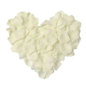 lot 4289 image: Neo LOONS 1000 Pcs Artificial Silk Rose Petals Decoration Wedding Party Color Ivory