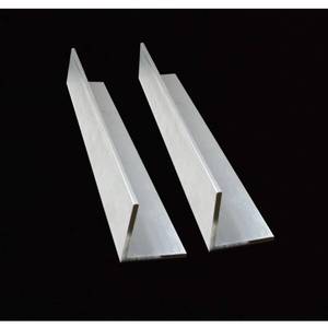 lot 4297 image: 16 Inch Aluminum Angle Stock,3 x 3 x 14 inch Angle Aluminum 6061,T6 Mill Stock 14 inch Thick 2PCS