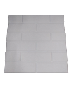 lot 5527 image: Styrofoam stick-on brick texture 12 by 12 in 20 pack