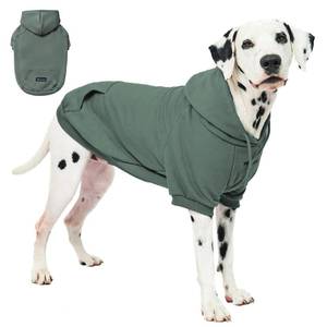 lot 6035 image: Tuff Pupper Dog Hoodie  Premium Quality Insulated Fabric  Ultra Soft Interior for Superior Comfort  Elastic Cuffs & Drawstring for Warmth  Stretch Fit Suitable for All Breeds (Teal, XL)