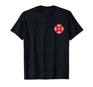 lot 6059 image: Fire Department Uniform T-Shirt - Official Firefighter Gear T-Shirt color white size S