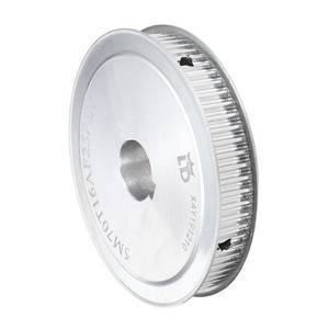 lot 6070 image: MECCANIXITY Timing Belt Pulley Aluminum Idler Pulley 70 Teeth 1 Bore for 16mm Width Belts, 3D Printers, CNC Machines, Industry