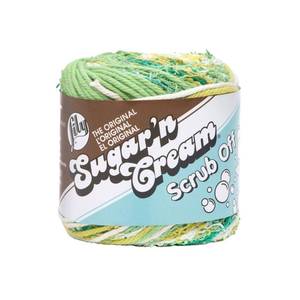 lot 6120 image: Lily Sugarn Cream Super Size Ombres Yarn, 3 oz, Pebble Beach Ombre, 1 Ball