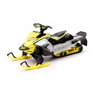 lot 6143 image: NewRay Toy 120 Scale Mini Die Cast MXZ X-RS Snowmobile Yellow