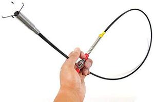 lot 6197 image: DR.PEN Flexible Grabber Claw Pick Up Reacher Tool (Drain Clog Remove Tool), With 4 Claws Bendable Hose Pickup Reaching Assist Tool for Litter Pick, Home and Kitchen Sink, Drains, Toilet (63 inch)