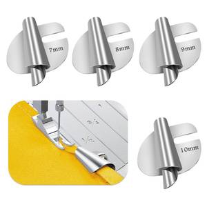 lot 6207 image: TIGARI Rolled Hem Presser Foot, Sewing Rolled Hemmer Foot, 78910mm Wide Rolled Hem Pressure Foot Sewing Machine Feet Hemming Machine Hand Sewing Machine Sewing Accessories