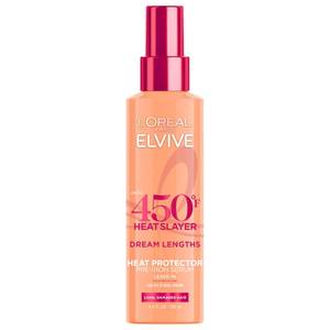 lot 6212 image: LOreal Paris Elvive Dream Lengths Heat Slayer Pre-Iron Spray Leave-In, 4.4 Ounce