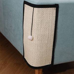 lot 6221 image: HAOZAIKEJI Cat Scratcher Mat Sofa Protector Natural Sisal Cat Scratching Mat Cat Scratch Couch Cover Heavy Duty Couch Guard Easy Installation Scratch Pad for Grinding Claws Protecting Furniture