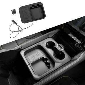lot 6236 image: Xipoo 15W Wireless Charging Tray Compatible with 2019-2024 Dodge Ram Wireless Charger Pad Fast Charging Replacement for 2019-2024 Dodge Ram Accessories