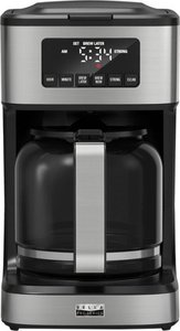 lot 7474 image: bella PRO - 12-Cup Programmable Coffee Maker - Stainless Steel