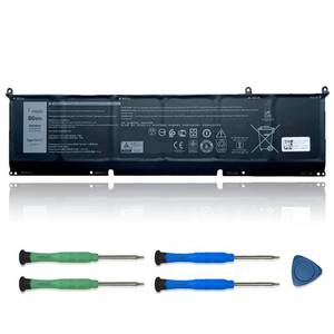 lot 8117 image: VANPIR 69KF2 86W 6-Cell Precision 5550 5560 Inspiron 7610 Laptop Battery Replacement for Dell XPS 15 9500 9510 G15 5510 5511 5515 5520 5521 Edition Alienware M15 R3 R4 R5 R6 R7 M17 R3 R4 Series 8FCTC