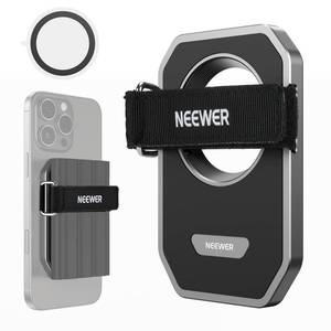 lot 8138 image: NEEWER Magnetic SSD Mount with Upgraded Touch Fastener, SSD Holder Compatible with MagSafe 16 Pro Max 15 Pro Max 16 Pro 15 Pro for ProRes Video Recording Samsung Lexar SanDisk SSD, PA040