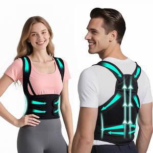 lot 8184 image: Back Brace Posture Corrector for Women and Men, Upgraded Breathable Full Back Support, Comfortable Shoulder Straightener, Pain Relief for UpperLower Back, Support for Scoliosis, Hunchback, Thoracic Spine, (X-Large)