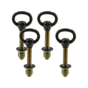 lot 8210 image: Chinflly 4 PCS Swivel Mirror Screws,Antique Brass Adjustable Mirrors Mounting Bolt Hardware