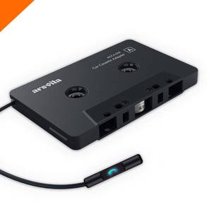lot 8245 image: Arsvita Car Audio Bluetooth Cassette Receiver, Tape Player Bluetooth 5.0 Cassette Aux Adapter
