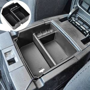 lot 8258 image: EDBETOS Center Console Organizer Tray Compatible with Jeep Wrangler JKJKU 2011-2018 Rubicon Sport Sahara Accessories Armrest Storage Glove Box, (Black Trim)