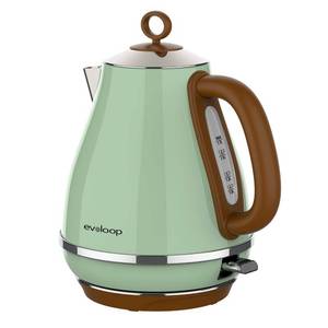 lot 11052 image: Evoloop 1.7L Electric Kettles, BPA Free Tea Kettle, Hot Water Boiler Heater, Stainless Steel Teapot, Auto Shut-Off & Boil-Dry Protection, 120V1500W