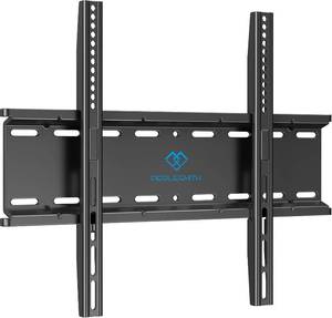 lot 11059 image: PERLESMITH Fixed TV Wall Mount Bracket, Low Profile Design for Most 26-60 inch LED LCD OLED-4K Flat Screen TVs up to 115lb, Ultra Slim Fixed TV Mount with Max VESA 400x400mm Fits 16 inch Wood Stud
