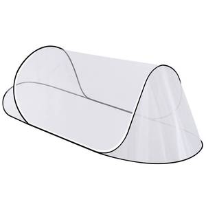 lot 11069 image: 77  30  23 Inch Large Pop Up Mosquito Tent, Portable Foldable Mosquito Net for Bed Camping Travel Patio