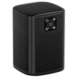 lot 13408 image: Air Purifiers for pets- Honeyuan H13 HEPA Air Purifier for home, Large Room, Coverage of 1095 sqft, Air purifiers with 360°Air Intake, 3 Fan Speeds, 3-Stage Filtration, 24db Sleep Mode, Black