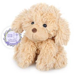 lot 14003 image: SuzziPals Warmable Golden Retriever Plush Toy, Microwavable Stuffed Animal Heating Pads for Period & Stress Relief, Lavender Dog Stuffed Animal for Anxiety, Bedtime, Puppy Plushie Gifts for Kid Women